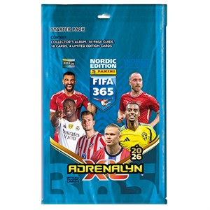 Panini - FIFA 365 AdrenalynXL 2026 Starter Pack - Nordic Edition